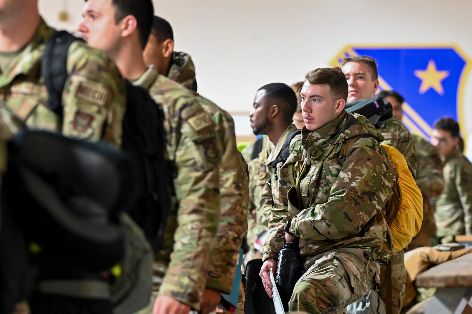 Members from the 3rd Wing and 477th Fighter Groups depart JBER to U.S. Central Command AOR
