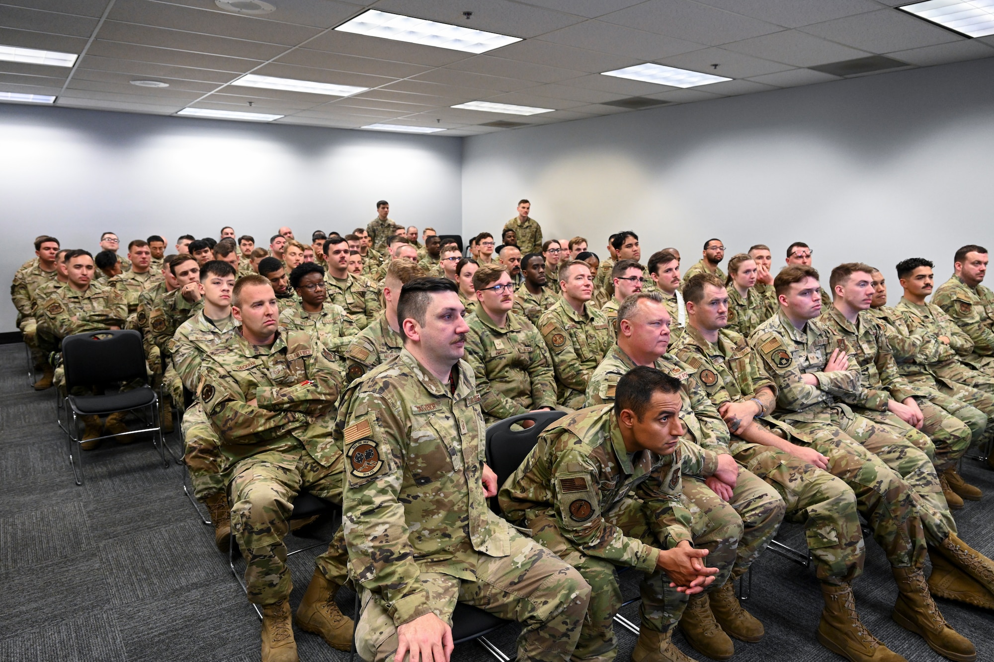 Members from the 3rd Wing and 477th Fighter Groups depart JBER to U.S. Central Command AOR