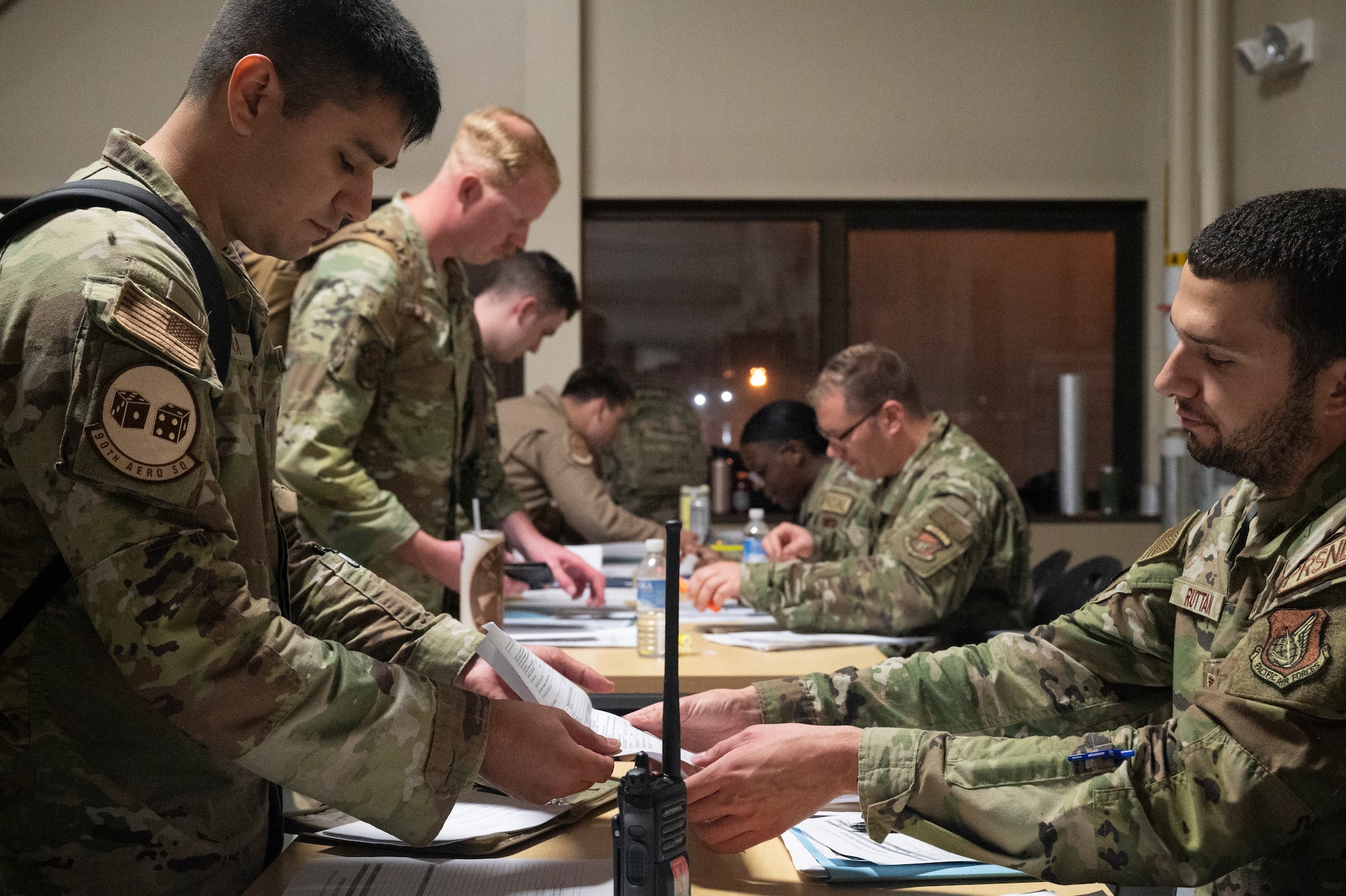 Members from the 3rd Wing and 477th Fighter Groups depart JBER to U.S. Central Command AOR