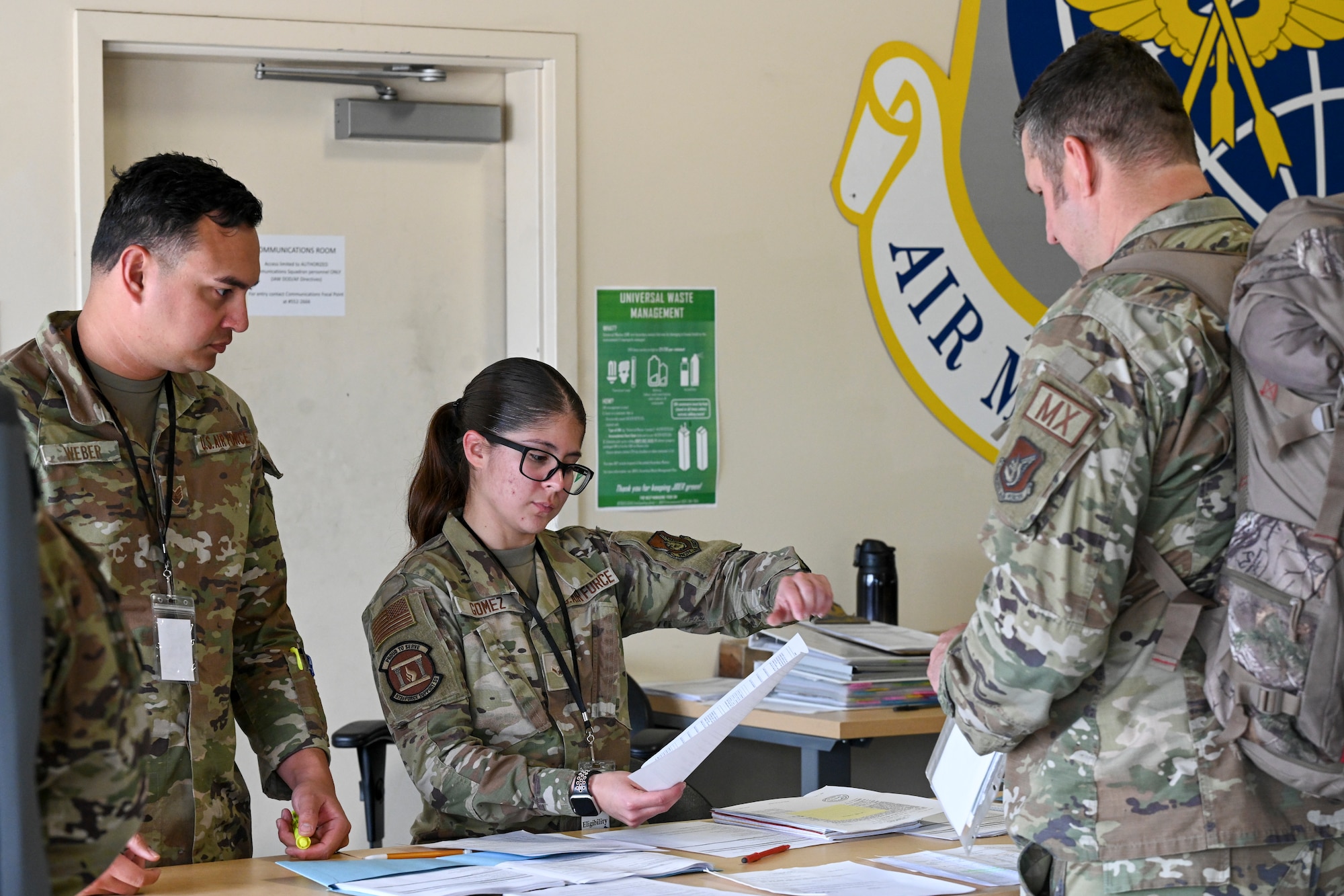 Members from the 3rd Wing and 477th Fighter Groups depart JBER to U.S. Central Command AOR