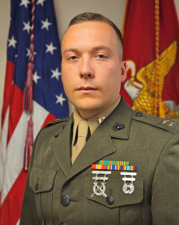 Captain Christopher A. Wehner, Inspector-Instructor, Headquarters Battery, 3rd Battalion, 14th Marine Regiment
