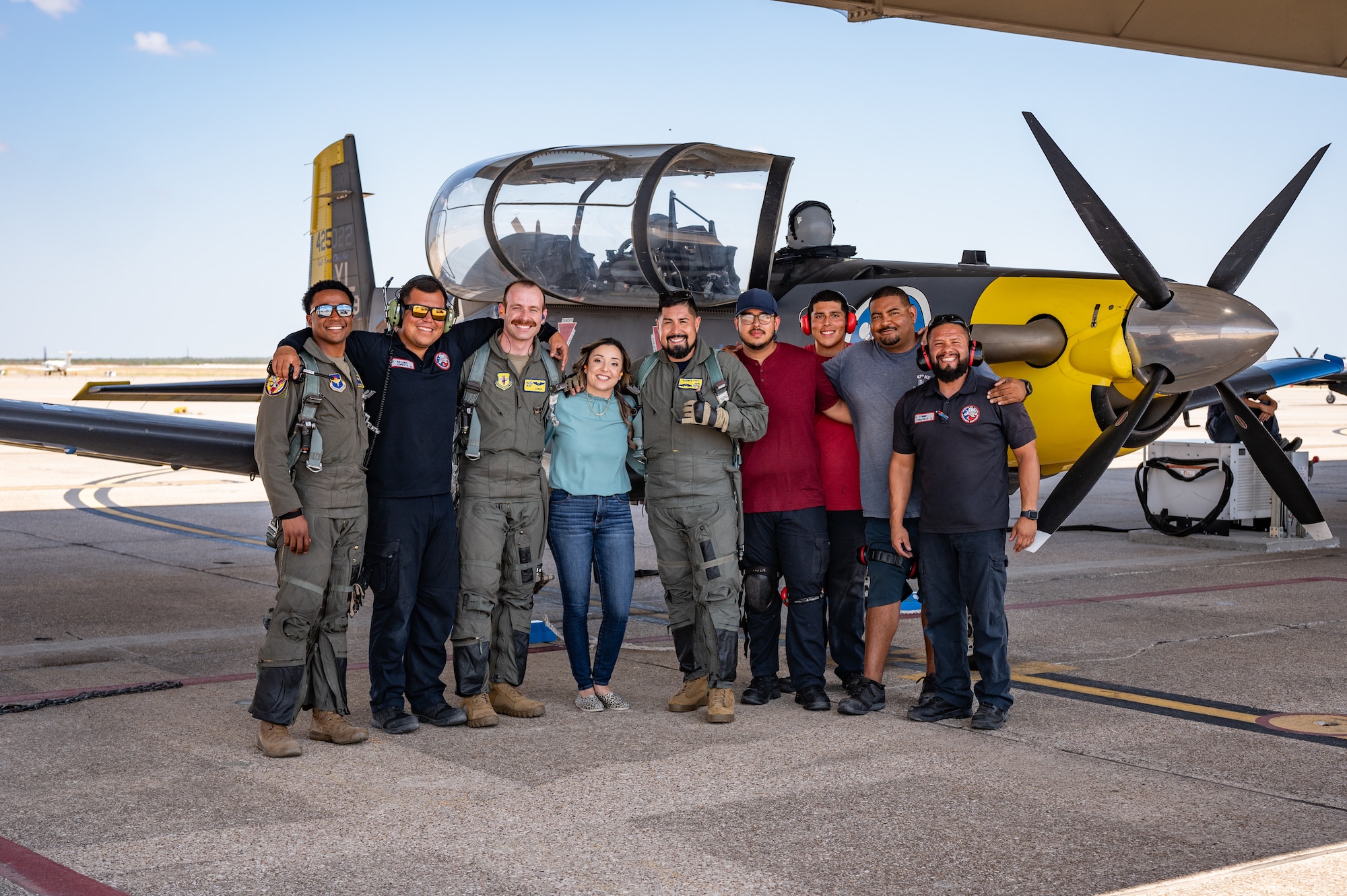 The 85th Flying Training Squadron (FTS), also known as the “Tigers”, recognized the hard work of the 85th FTS’s 2023 Maintainer of the Year by organizing an incentive flight, Aug. 9. 2024.