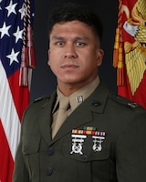 Captain Ian A. Wiggins, Commanding Officer, Headquarters and Service Company, 4th Assault Amphibian Battalion