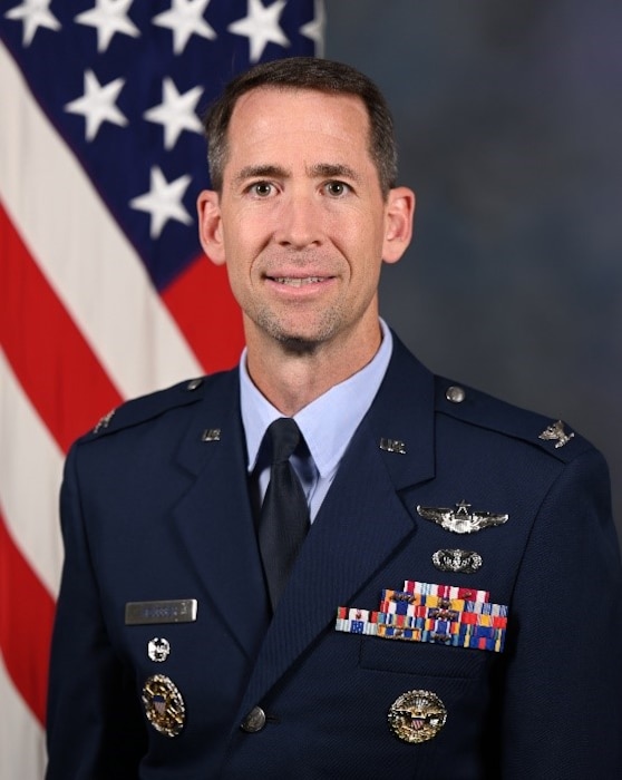 Colonel Randall J. Heusser, official biography photo