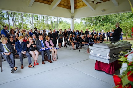 Army Reserve gives final salute to decorated and revered South Carolina Soldier