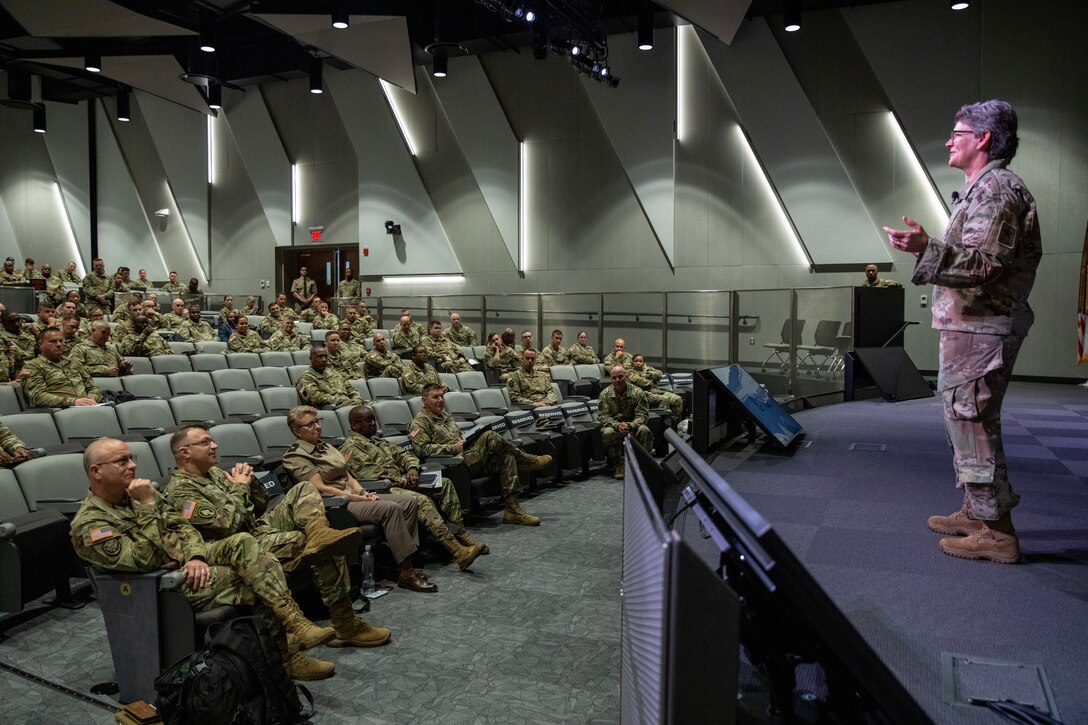 Army Reserve Soldiers join National Guard counterparts for acquisitions summit