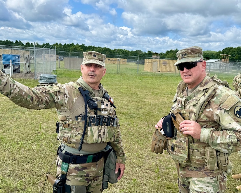 Incoming chief of Army Reserve visits visits troops CSTX 86-24-02, Global Medic at Fort McCoy