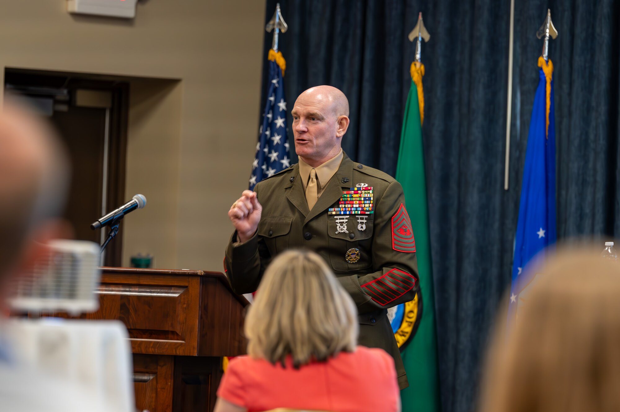 Senior Enlisted Advisor to the Chairman U.S. Marine Corps Sgt. Maj. Troy E. Black