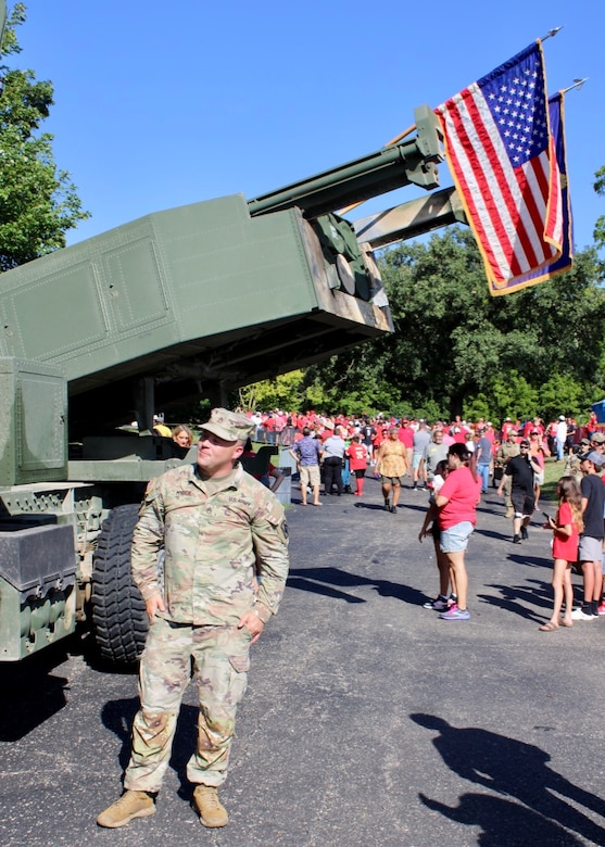 Kansas City Chiefs Military Appreciate Day.