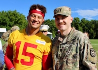 Kansas City Chiefs Military Appreciate Day.