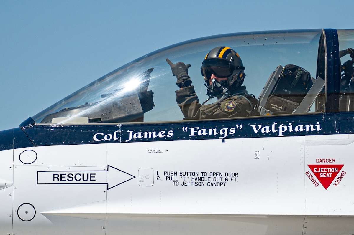 Cain takes first flight as AFTC commander > Air Force Test Center