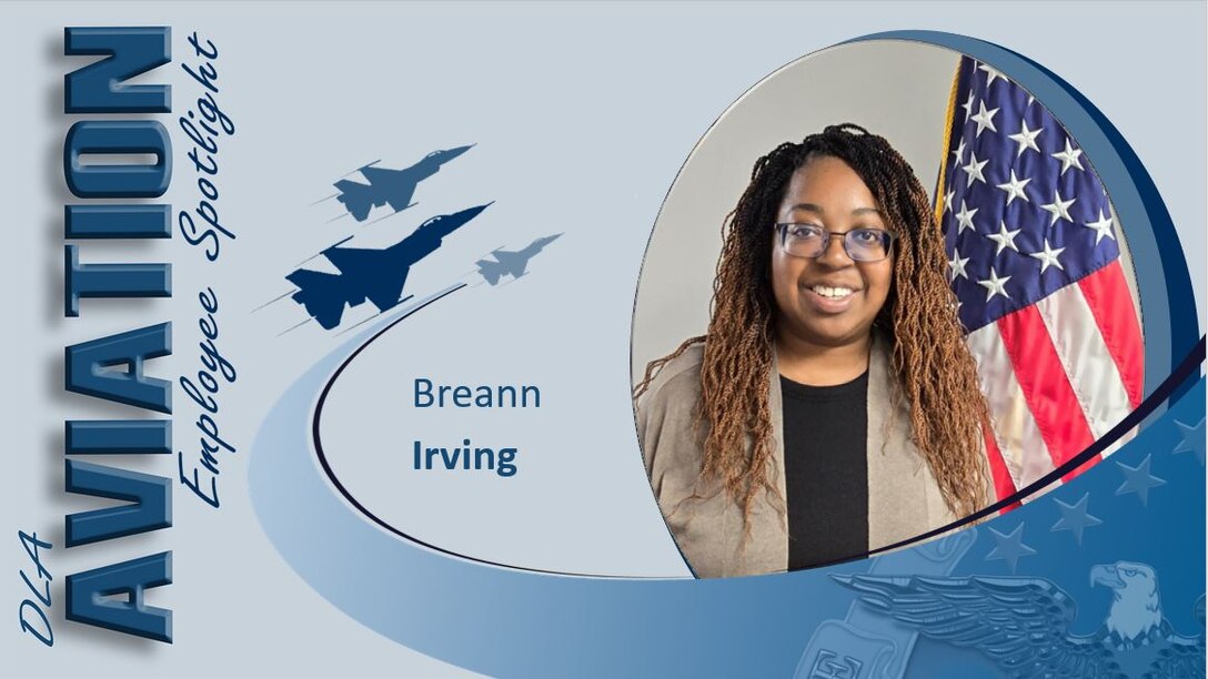 The DLA Aviation spotlight shines on Oklahoma City's, Breann Irving!