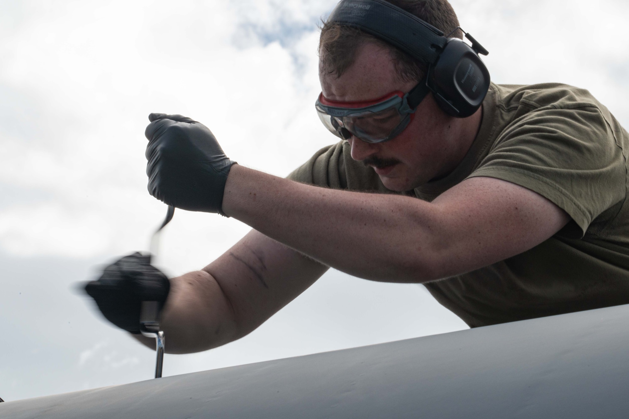 Airmen take part in an agile combat employment exercise