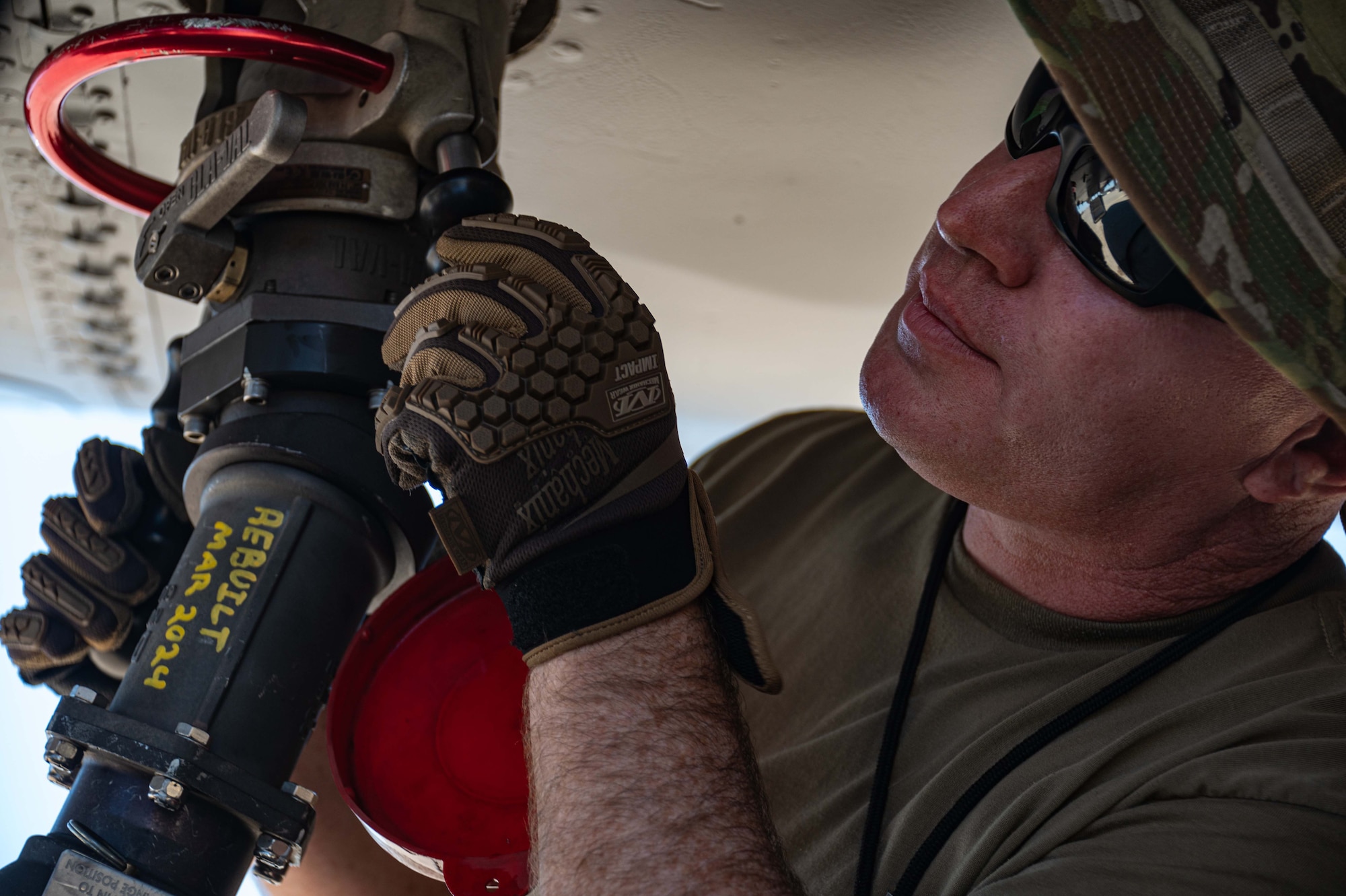 Airmen take part in an agile combat employment exercise