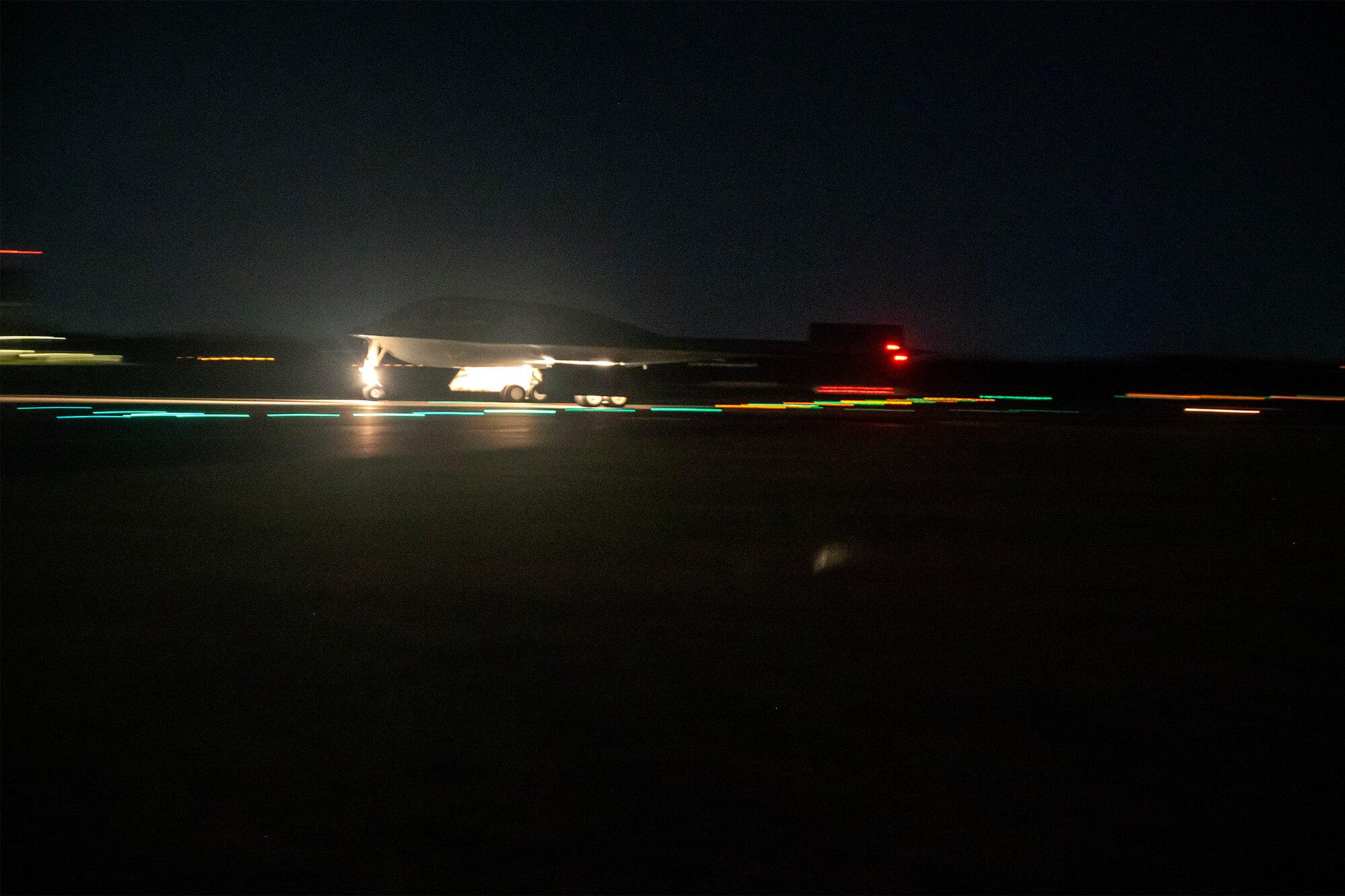 Photo of a U.S. Air Force B-2 Spirit Stealth Bomber