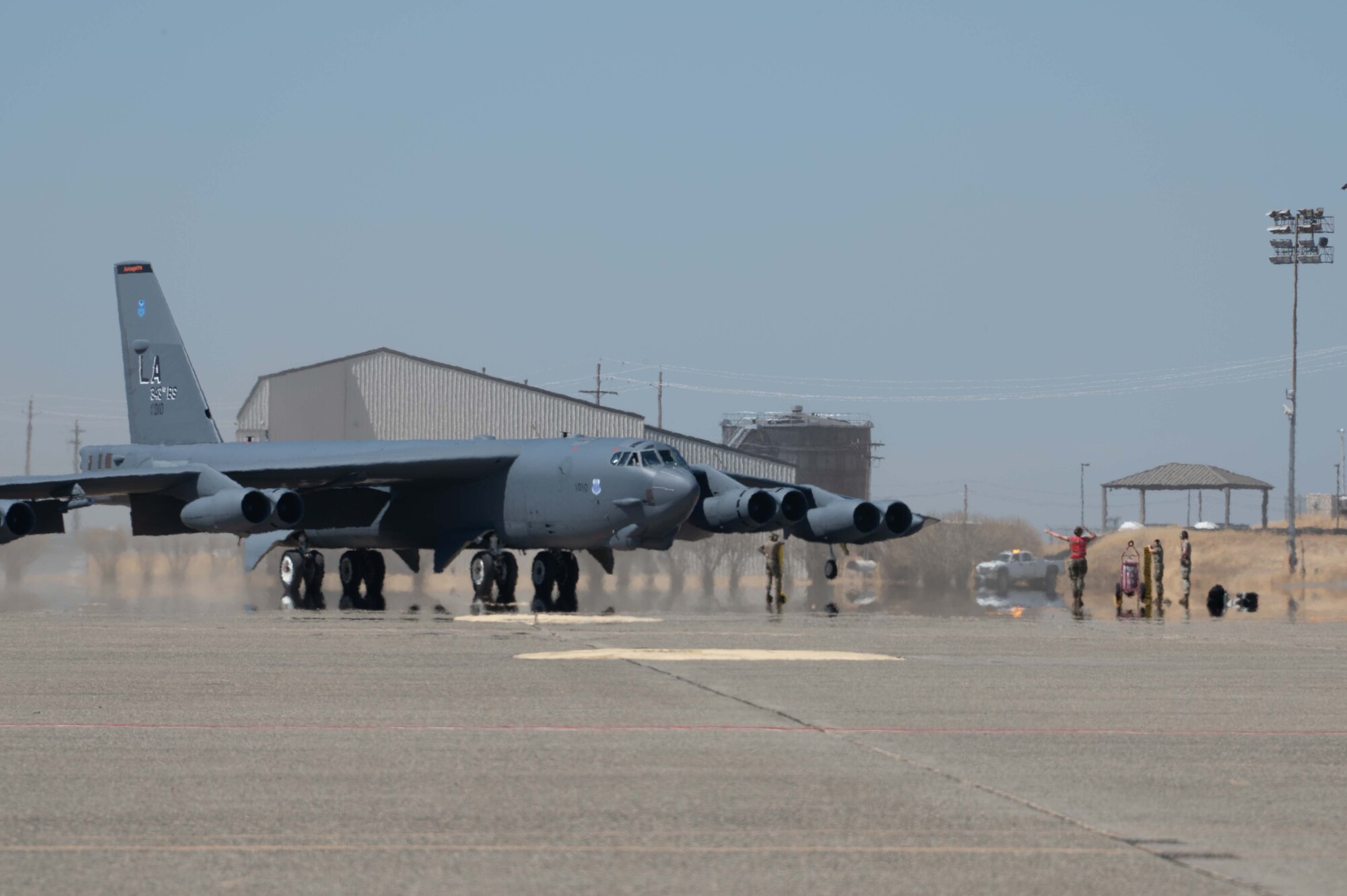 Airmen take part in an agile combat employment exercise
