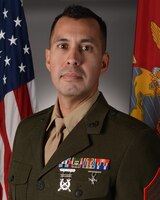 First Sergeant Julio Avila, Company First Sergeant, Battery Q., 5th Battalion, 14th Marine Regiment