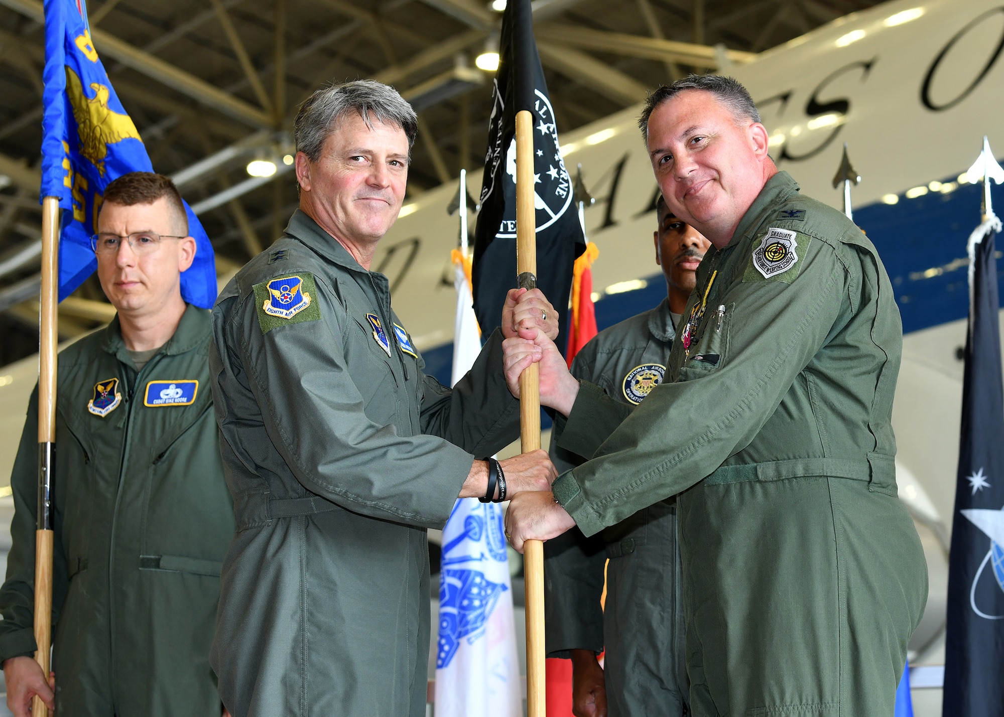 Change of command ceremony