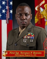 I-I First Sergeant / Weapons Company, 2d Battalion, 24th Marines