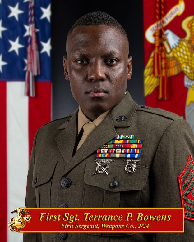 I-I First Sergeant / Weapons Company, 2d Battalion, 24th Marines