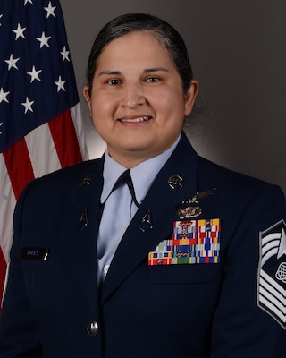 Chief Master Sgt. Marlene Locks Bio Photo