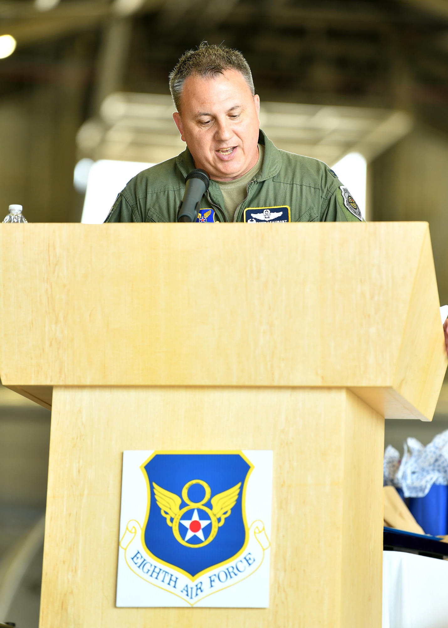 Change of command ceremony