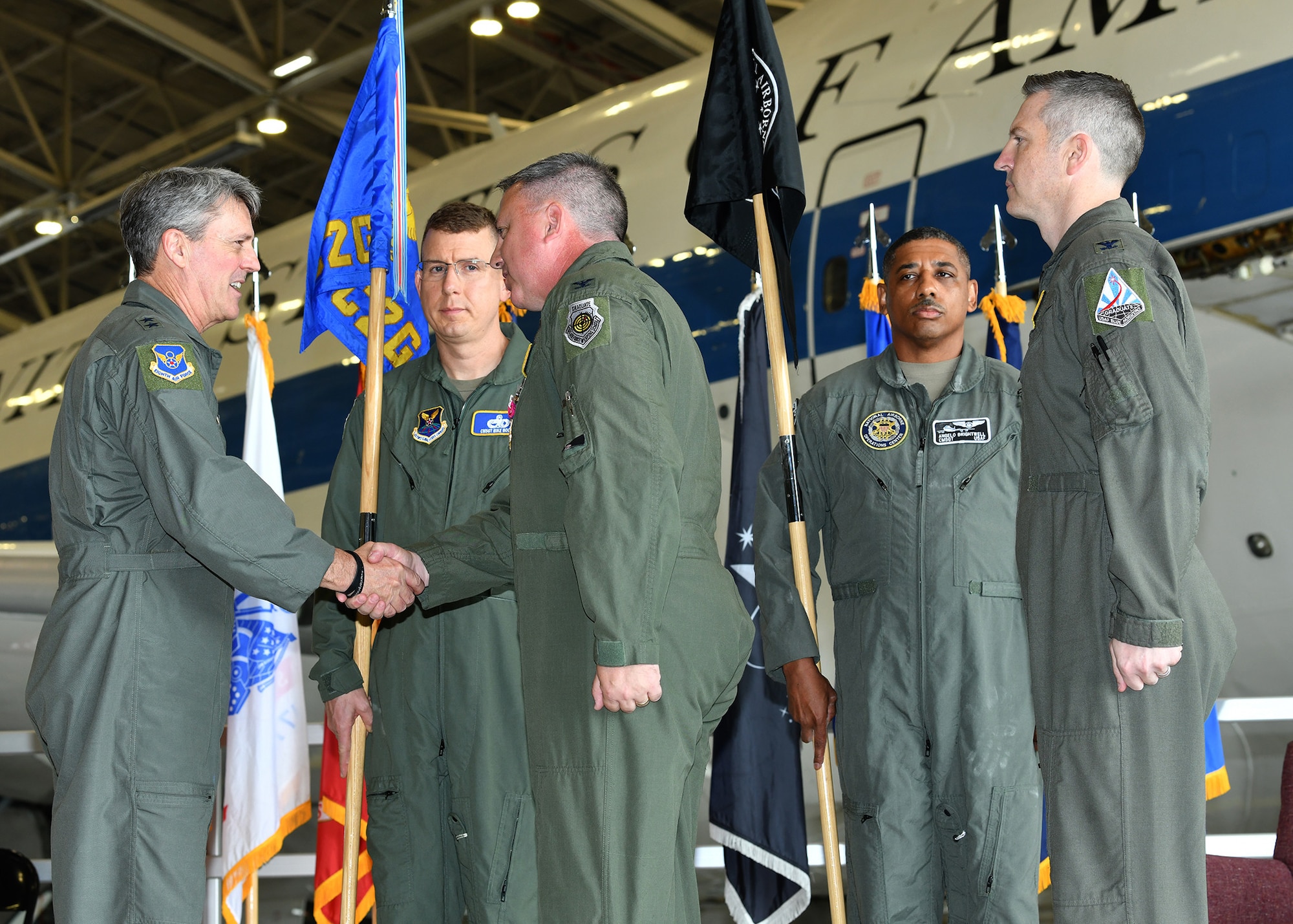 Change of command ceremony