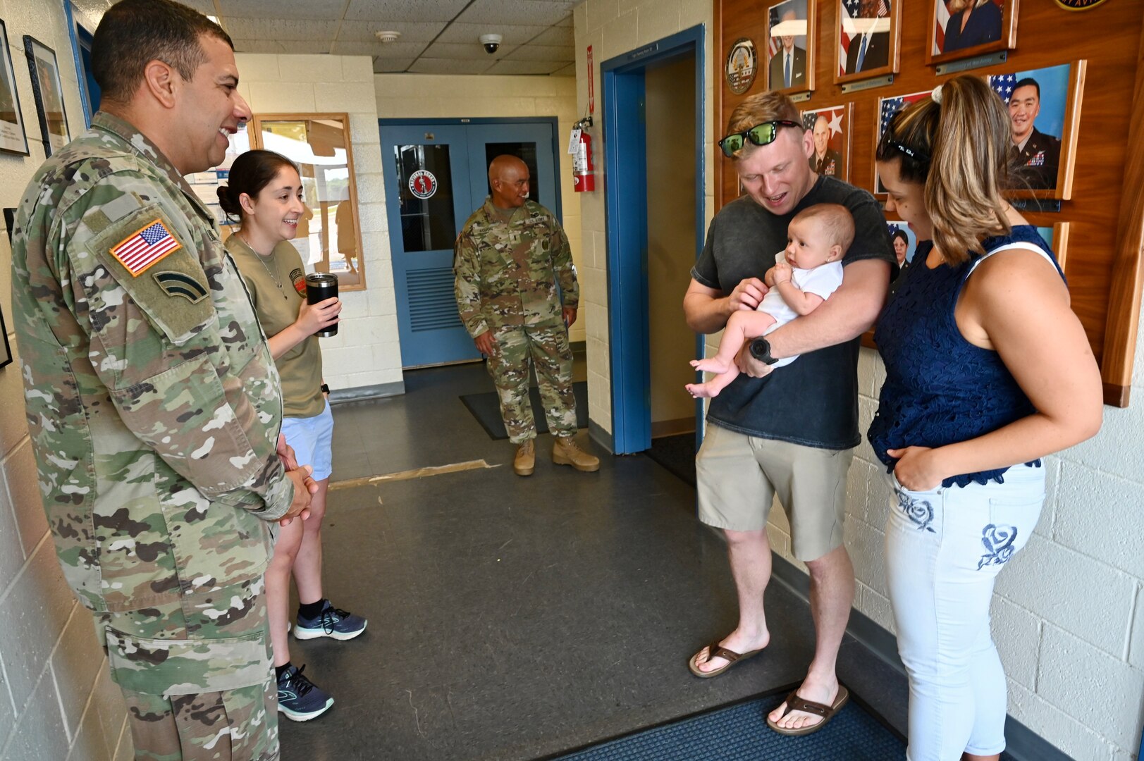 The District of Columbia Army Aviation Command provides spouse orientation flights during family day at Davison Army Airfield, Fort Belvoir, Va., on August 11, 2024. In addition to a capabilities brief presented by the State Aviation Officer and senior leaders, spouses and family members learned more about DCARNG assets to include rotary-wing and fixed-wing operational support airlifts, medical evacuation capabilities, and interagency partnerships.