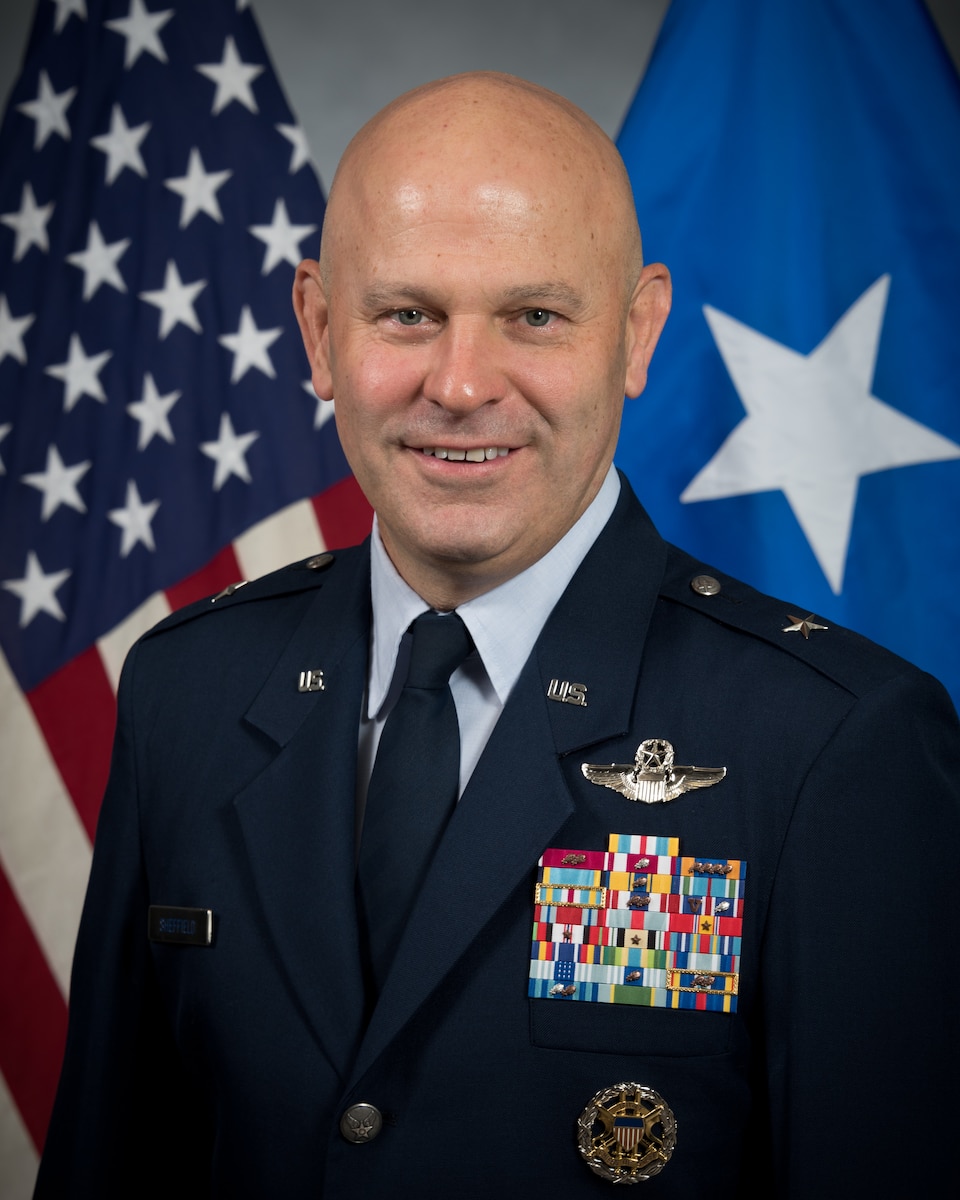 Official portrait of Brig. Gen. Joseph Sheffield