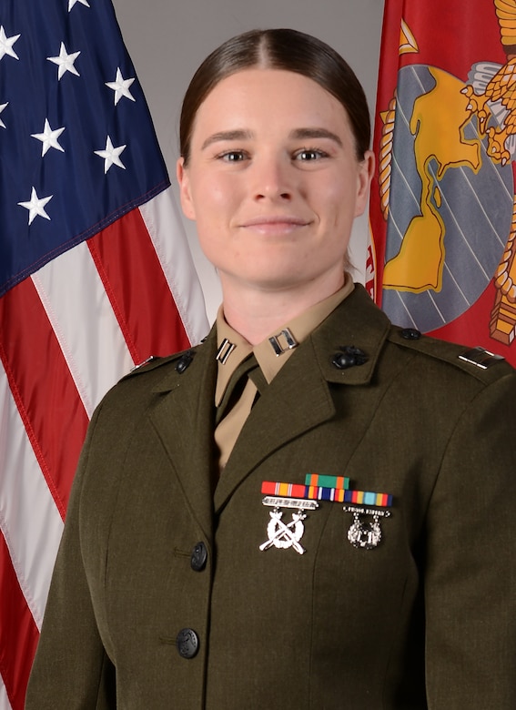 Captain Reilly D. Treat, Inspector-Instructor, Battery Q, 5th Battalion, 14th Marine Regiment