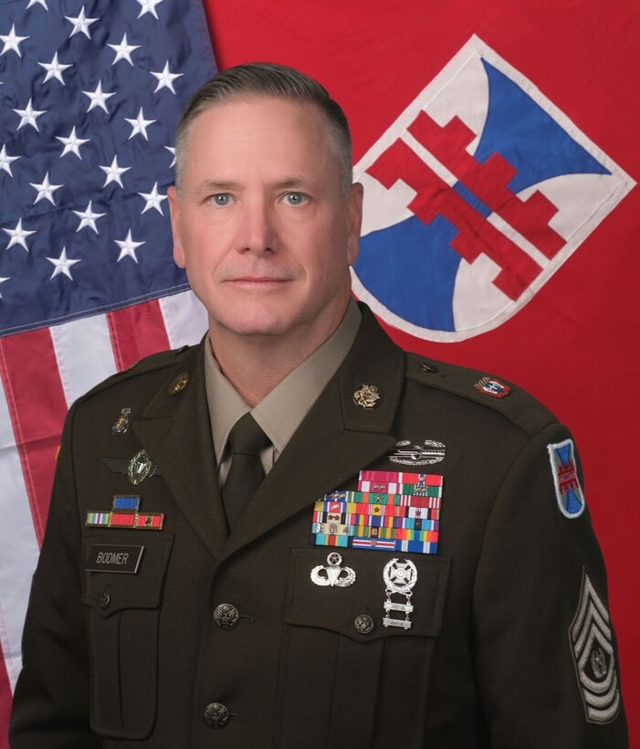 Command Sgt. Maj. Ryan T. Bodmer
Senior Enlisted Advisor, 412th Theater Engineer Command