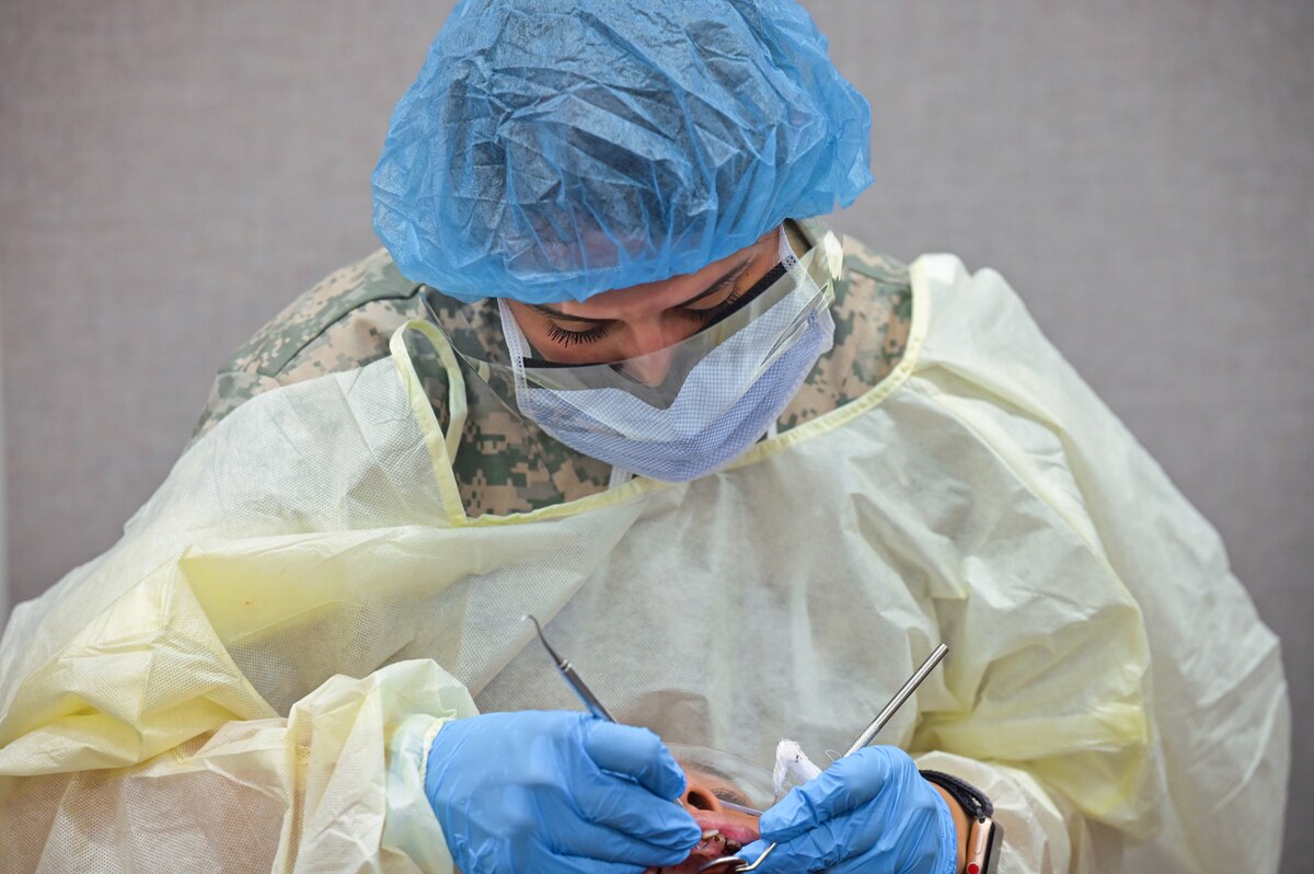 Image of Airmen supporting civilians.