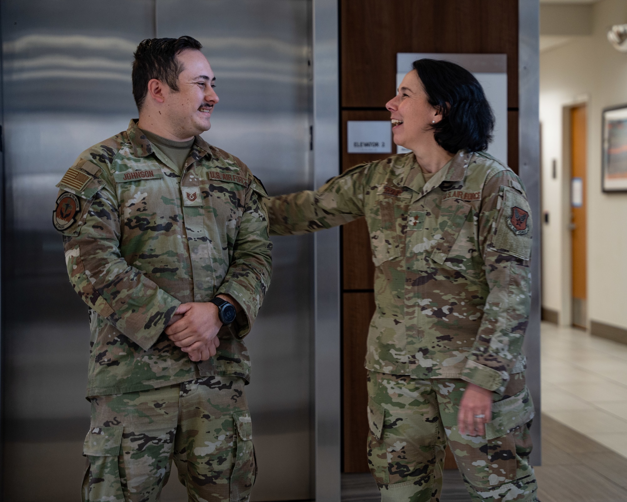 U.S. Air Force Maj. Gen. Jeannine M. Ryder, commander of the Air Force Medical Agency and director of the Defense Health Network Continental, visits the 27th Special Operations Medical Group at Cannon Air Force Base, New Mexico, Aug. 12, 2024. Wing leadership provided Ryder an immersion to the 27th SOW’s unconventional mission, Cannon AFB’s unique quality of life challenges and ongoing initiatives to address them. (U.S. Air Force photo by Senior Airman Mateo Parra)