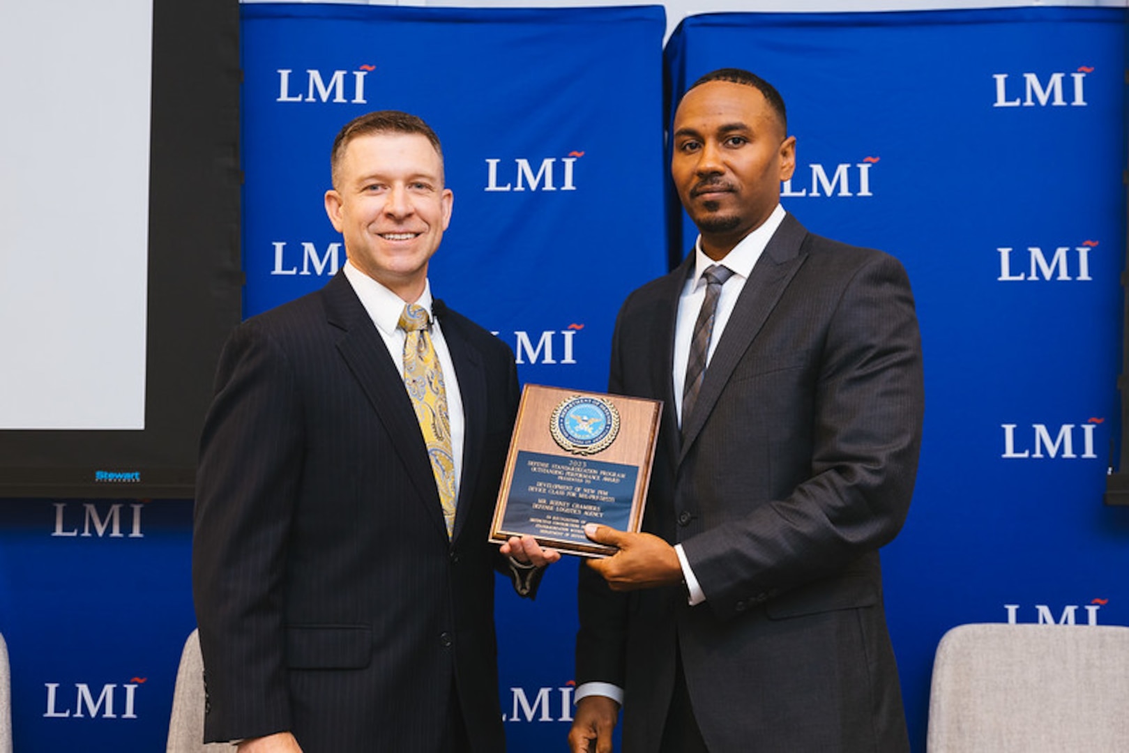 Rodney Chambers accepts first-place winner's check