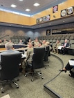 USAREC Senior leadership and DA Staff sit together while discussing the future of Army Recruiting