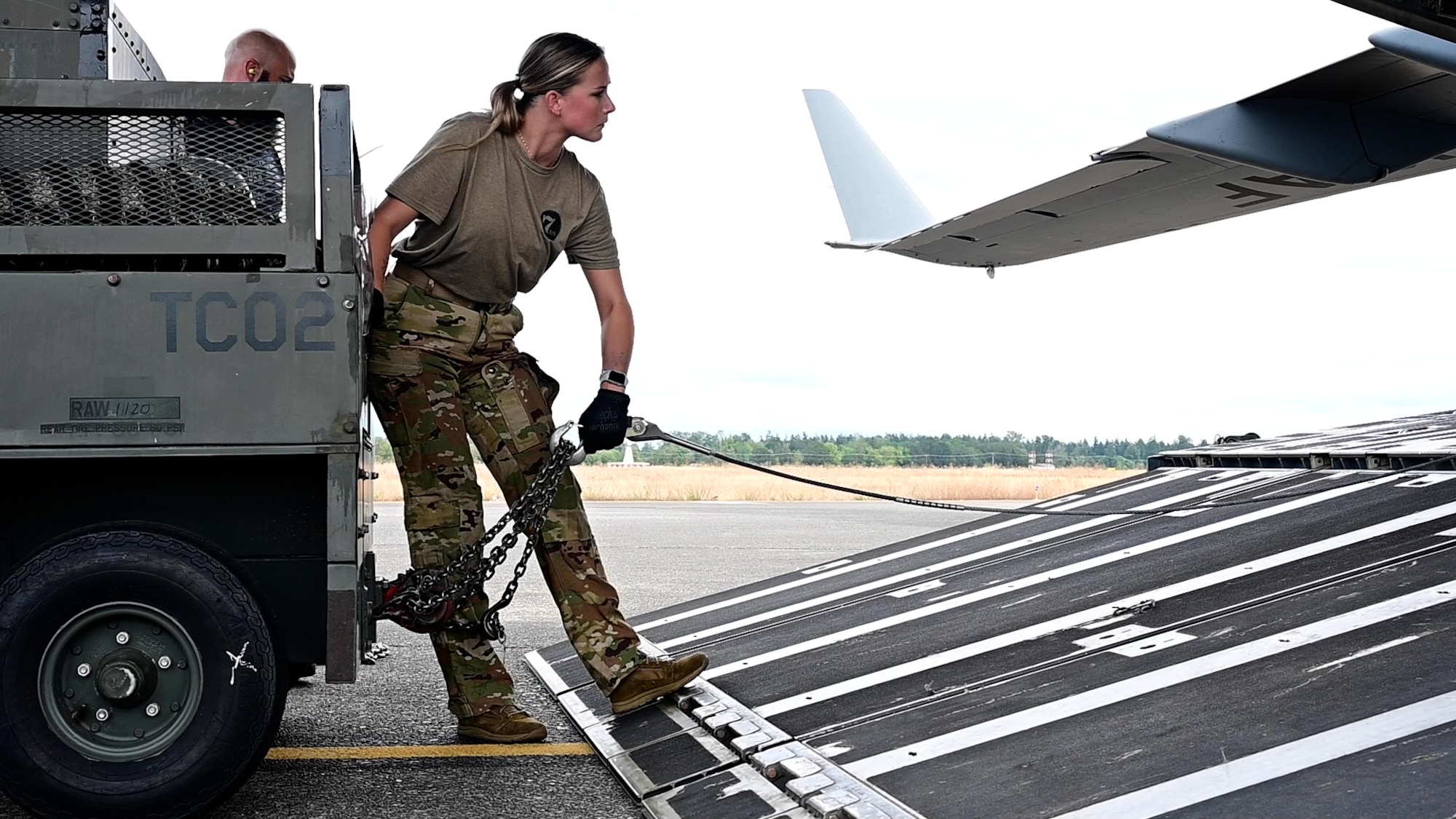 The 7th Expeditionary Airlift Squadron explodes into the Indo-Pacific theatre during Operation KENNY’S RETURN. 19 August, 2024 aircrews and aircraft stepped, and launched out of Joint Base Lewis McChord, Washington, heading out to execute air mobility operations and the Explodeo window of OKR. OKR focuses on Joint Force collaboration and preparing the wing to win.