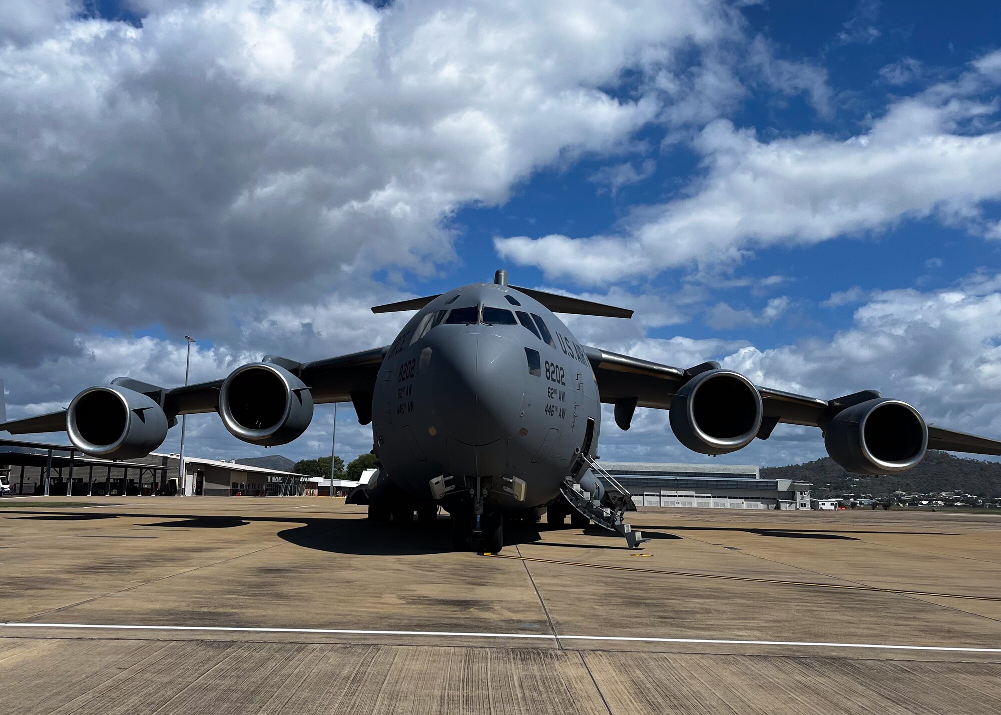 The 7th Expeditionary Airlift Squadron explodes into the Indo-Pacific theatre during Operation KENNY’S RETURN. 19 August, 2024 aircrews and aircraft stepped, and launched out of Joint Base Lewis McChord, Washington, heading out to execute air mobility operations and the Explodeo window of OKR. OKR focuses on Joint Force collaboration and preparing the wing to win.