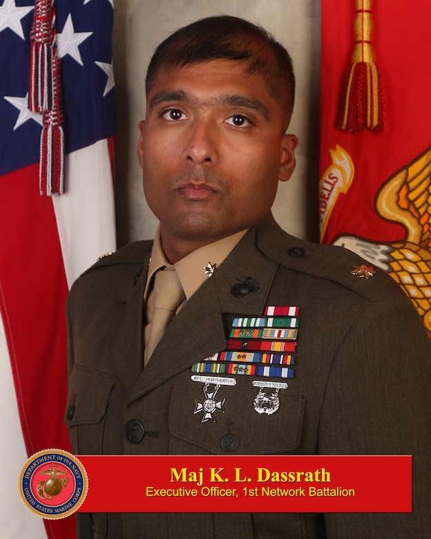 Major Krishan L. Dassrath, 1st Network Battalion, Executive Officer