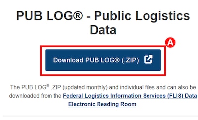 Select the Download Pub Log (.zip) button to download the package and start the install process.