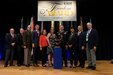 The Department of Defense honors 15 civilian employers with the Secretary of Defense Employer Support Freedom Award during a ceremony at the Pentagon in Arlington, Va., Aug. 22, 2024.  The event was hosted by the acting Under Secretary of Defense for Personnel and Readiness, the Ashish S. Vazirani. (U.S. Army Photo by Sgt. Daniel Hernandez)