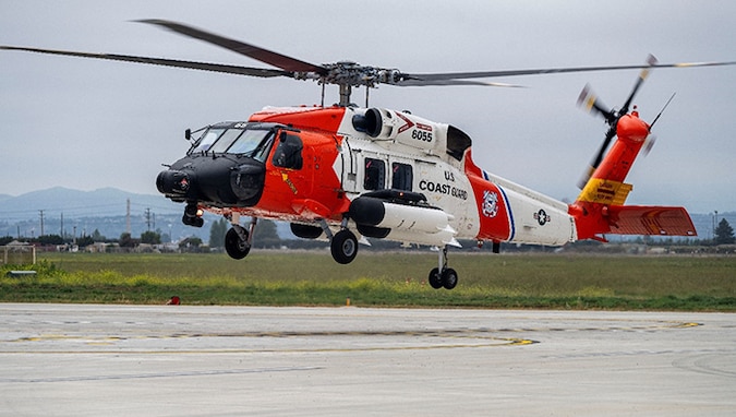 MH-60T medium range recovery helicopter