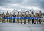 The 138th Fighter Wing marked a significant milestone in its operational capabilities with the official opening of a new fuel complex and commercial inspection facility. , Aug. 13, 2024, at Tulsa Air National Guard Base, Okla. A ribbon-cutting ceremony commemorated the completion of this critical infrastructure project, underscoring the Wing’s commitment to mission readiness and support. The advanced facilities will enhance fuel handling, storage, and quality control, while also streamlining commercial inspection processes. (Oklahoma Air National Guard video by Master Sgt. CT Michael)