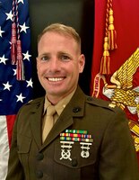 Major Seth E. Davies, Inspector - Instructor, FOX COMPANY, 2D BATTALION, 23D MARINE REGIMENT