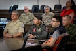 The Kentucky National Guard welcomed members of the Ecuadorian military, and their civilian partners to the Boone National Guard Center in Frankfort on August 5, 2024 to begin a week long engagement focusing on interagency operations and communications in a domestic operational environment. Since its inception in 1996, the partnership between the Kentucky National Guard and the Ecuadorian military has led to numerous joint training exercises, collaborative projects, and cultural exchanges, enhancing the skills and understanding of both parties.  (U.S. Army National Guard Photo by Staff Sgt. Jessica Elbouab)