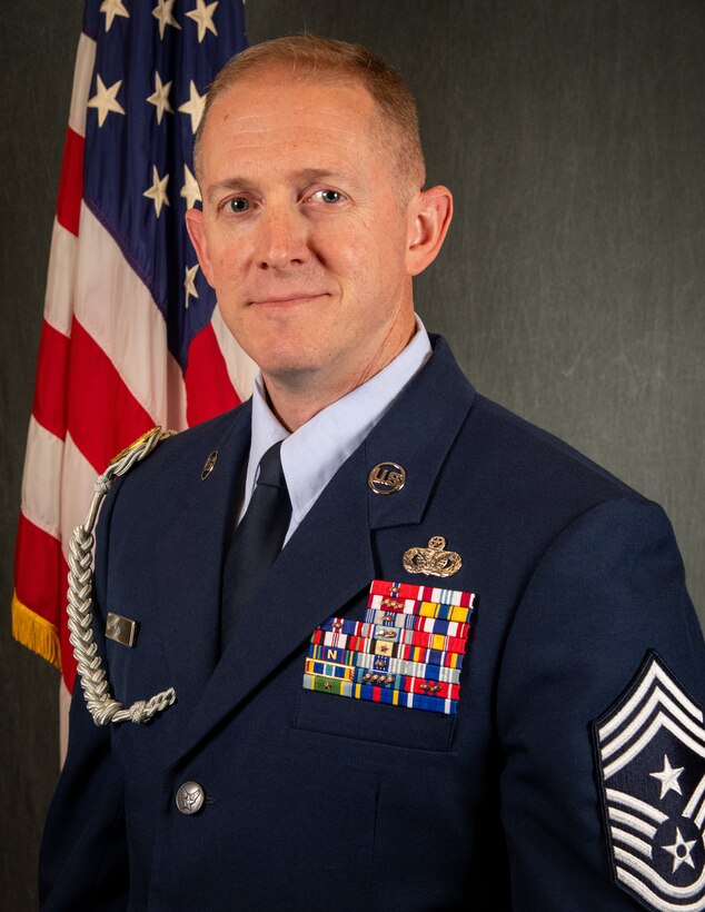 Chief Master Sgt. James Hoy, OSI command chief