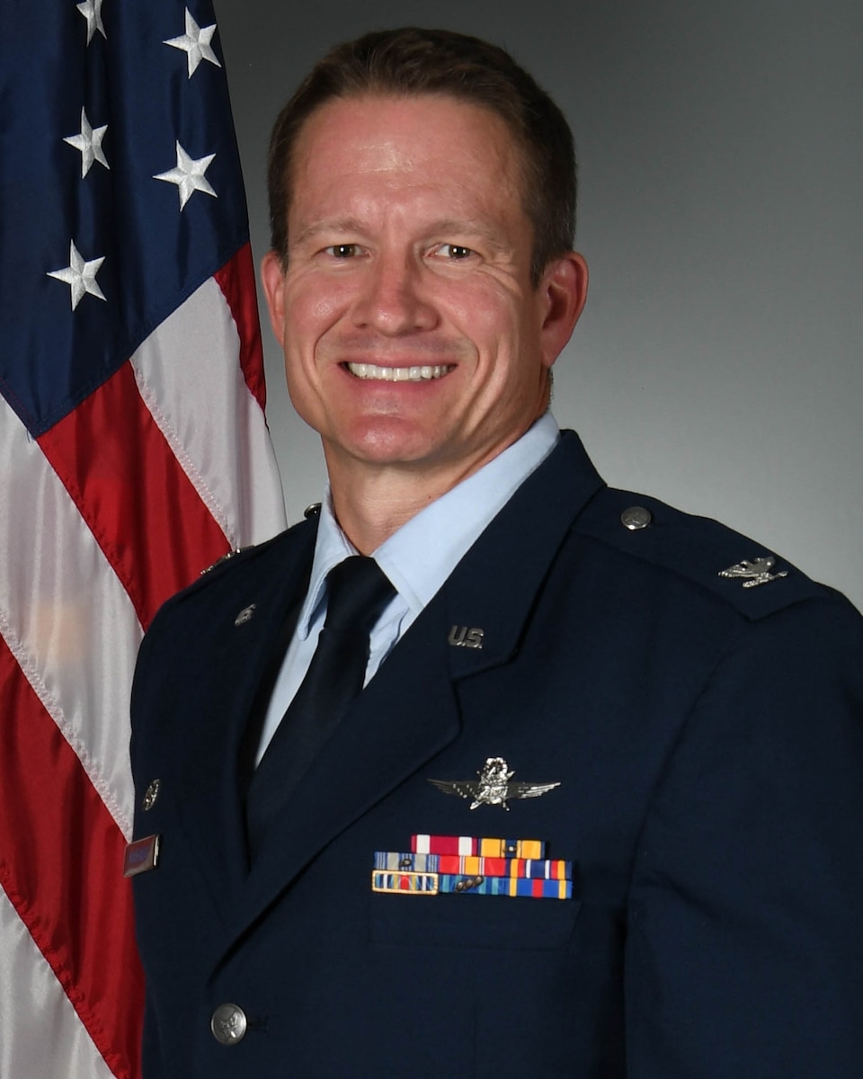 Col Lewis K. Whitehead, commander of the 860th Cyberspace Operations Group