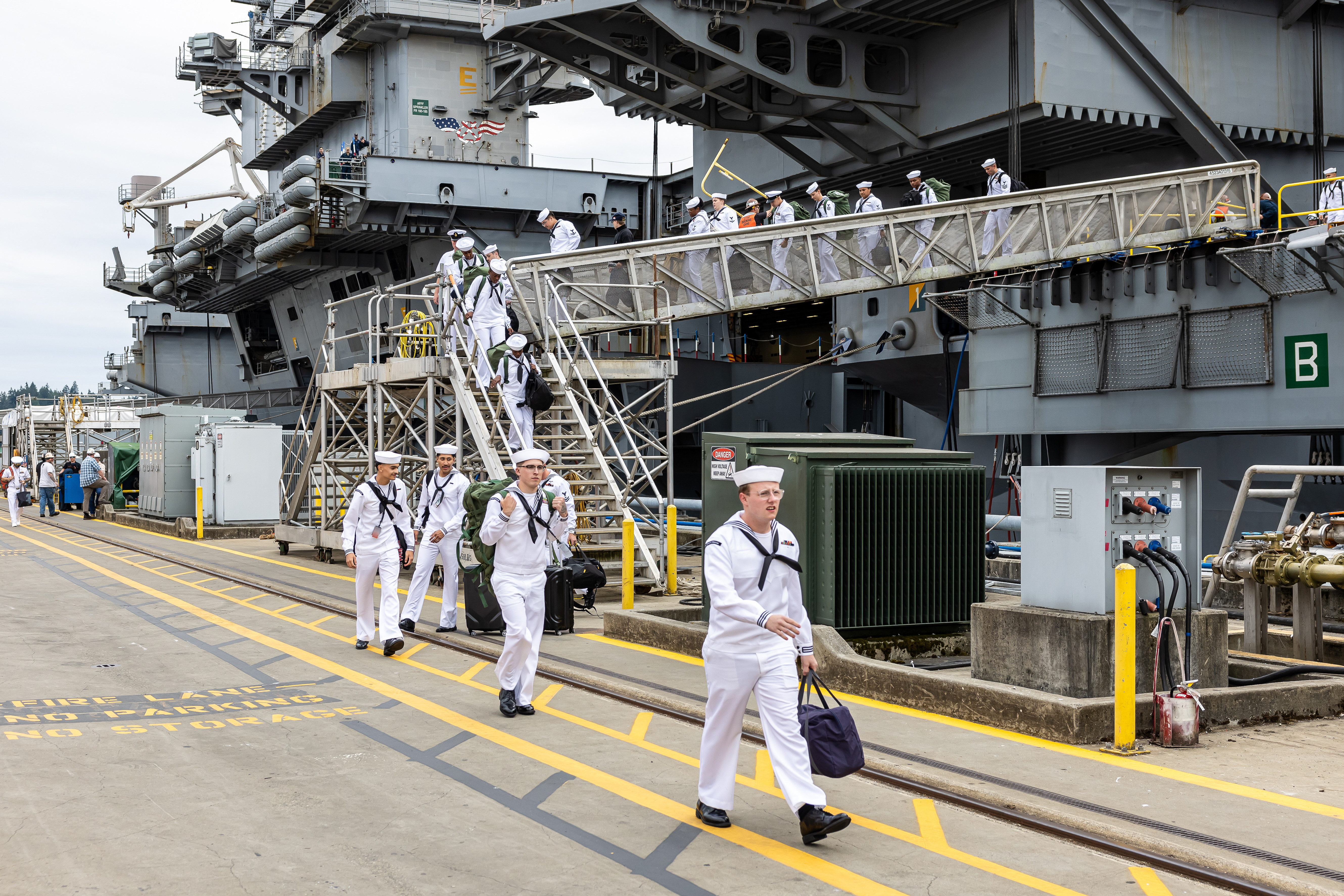 USS Ronald Reagan CVN 76 Commissioning Cap | The Ronald
