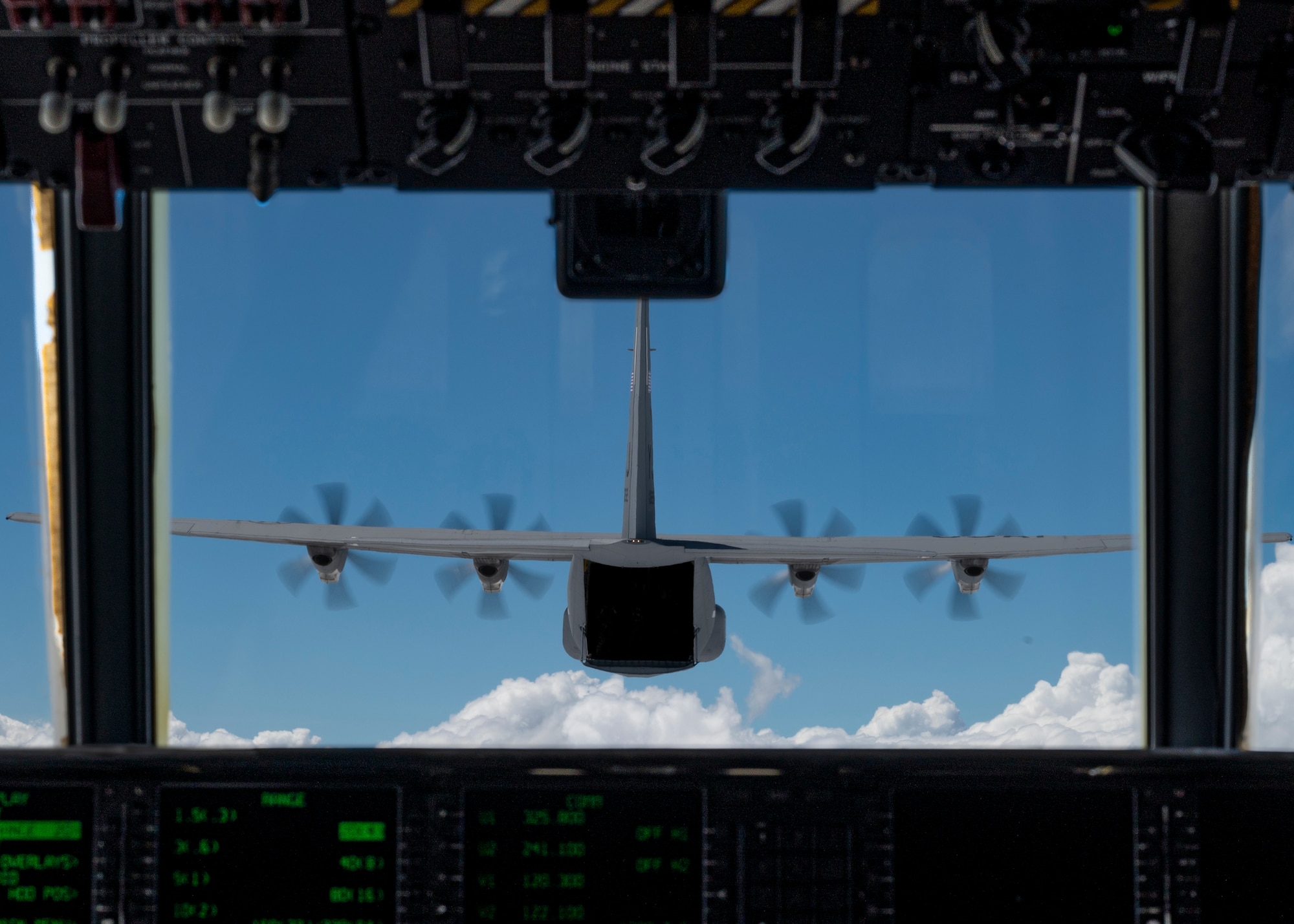 An aircraft flies near mount Fuji.
