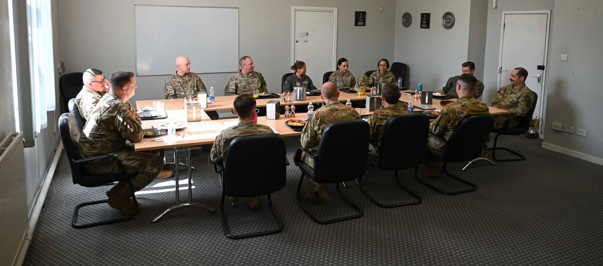 These lunch meetings occur once a month and allow for the command team to ask questions and gain insight from the senior NCOs.