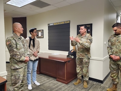 ARMY CHAPLAIN ACHIEVES RECRUITING SUCCESS WHILE JUGGLING LIFE-THREATENING FAMILY EMERGENCY